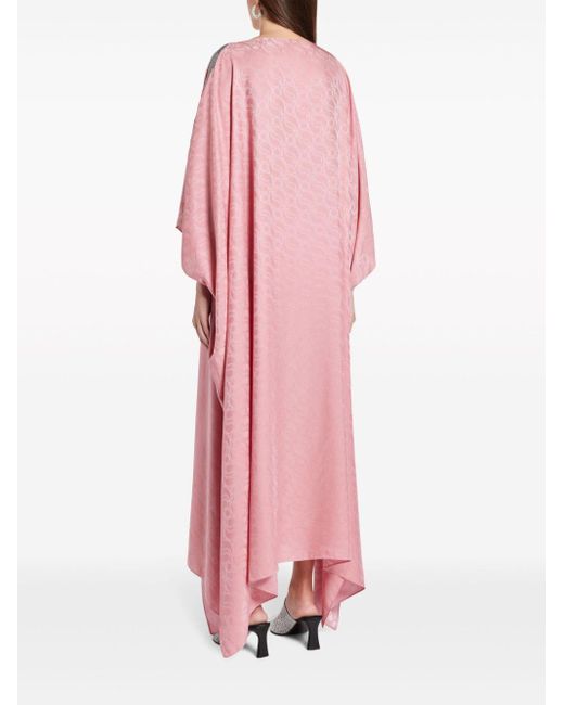 Stella McCartney Pink S-wave Kaftan Dress