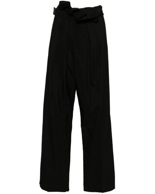 Pantalon Panambi à coupe droite Christian Wijnants en coloris Black