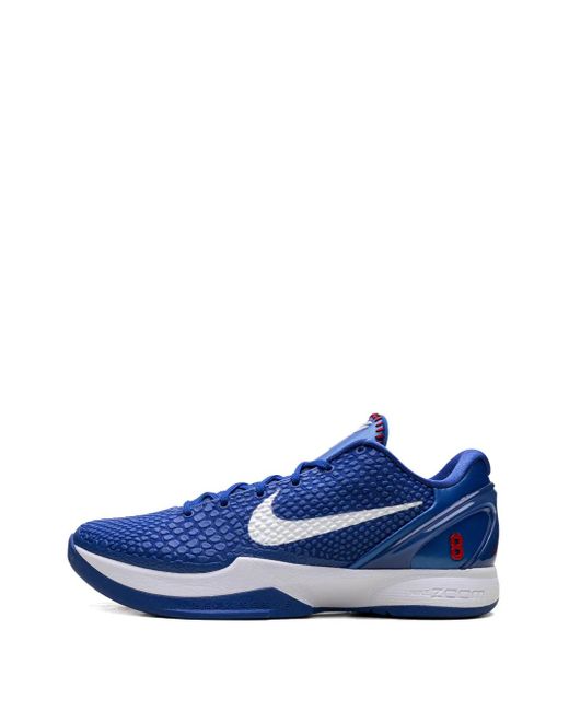 Nike Blue Zoom Kobe 6 Protro Dodgers "Game Royal//University" Sneakers for men