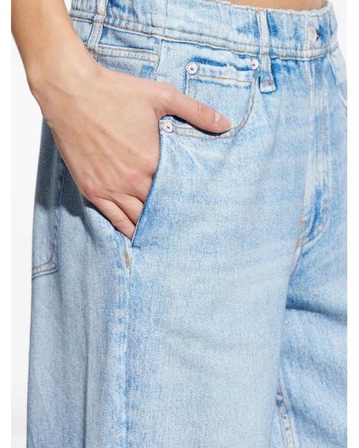 Rag & Bone Blue Elasticated Trousers