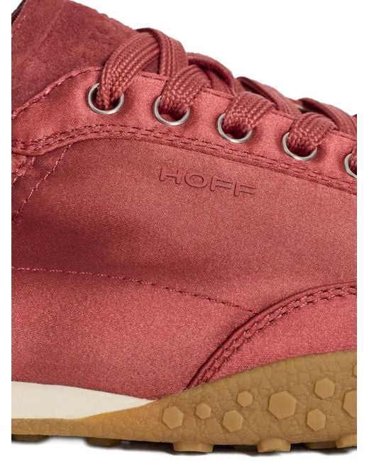 HOFF Red Bridge Lace-Up Sneakers