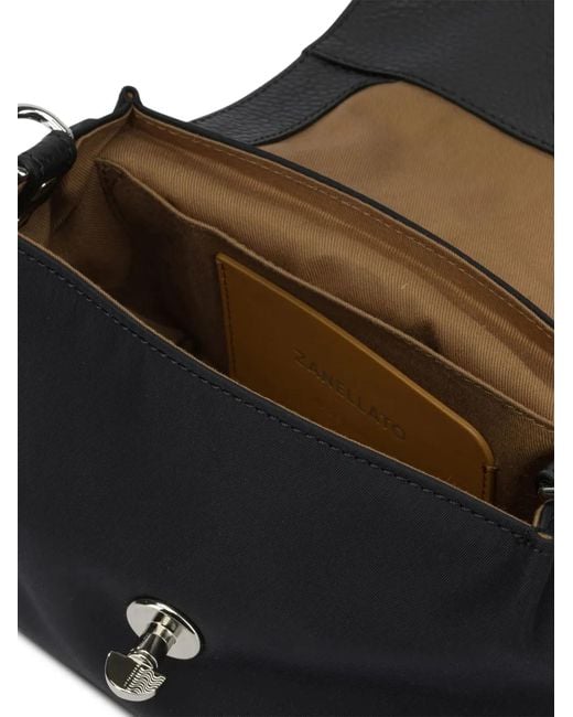 Zanellato Black Baby Postina Tote Bag
