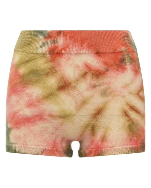 MIXIK Pink Tie-Dye Shorts