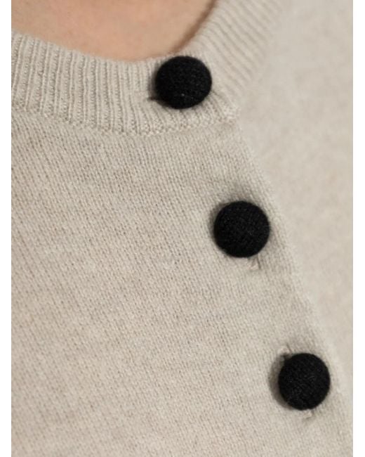 Lisa Yang White Maven Cashmere Cardigan