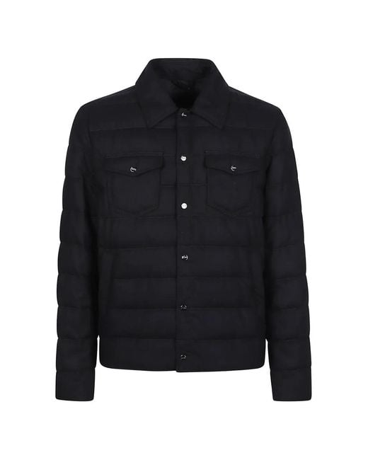 Herno Black Lightweight Outerwear Jacket for men