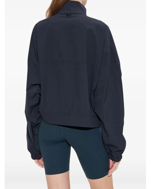 Nike Blue Zip High-Neck Jacket