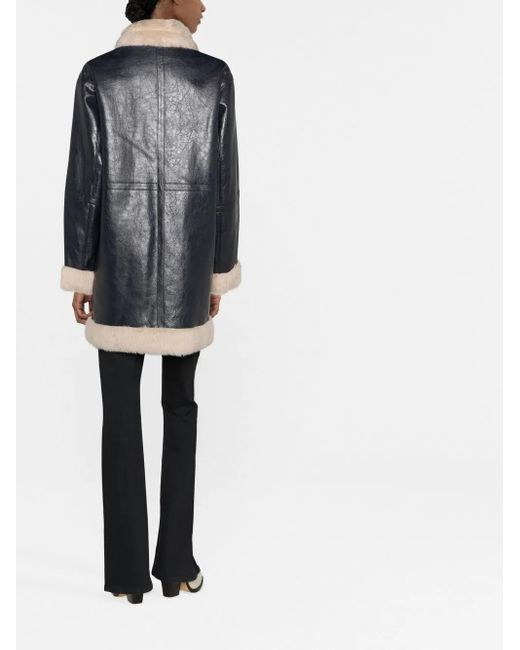 Stand Studio Black Oversized 'rinna' Coat