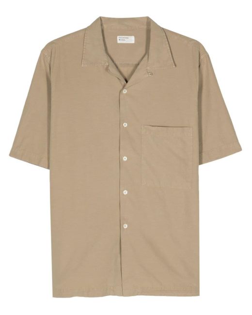 Universal Works Natural Camp Ii Short-sleeves Shirt for men