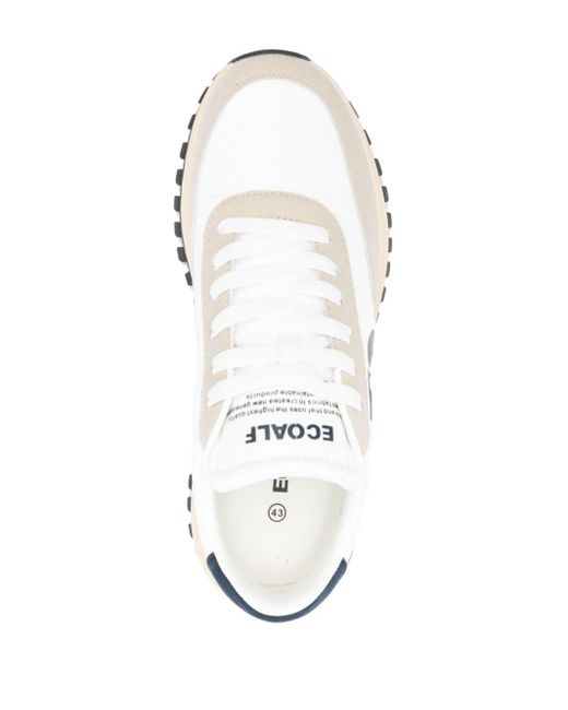 Ecoalf Faroe Sneakers mit Logo-Print in White für Herren