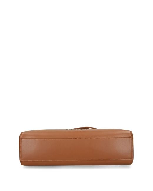 Love Moschino Brown Jewel Tote Bag