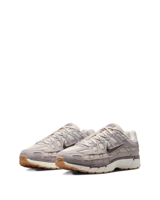 Nike Gray P-6000 Cage Trainers for men