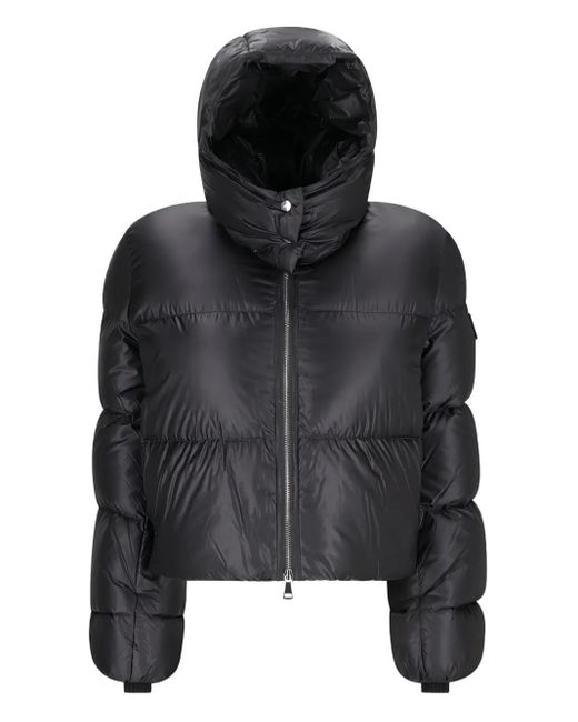 Add デタッチャブルフード ダウンジャケット Black