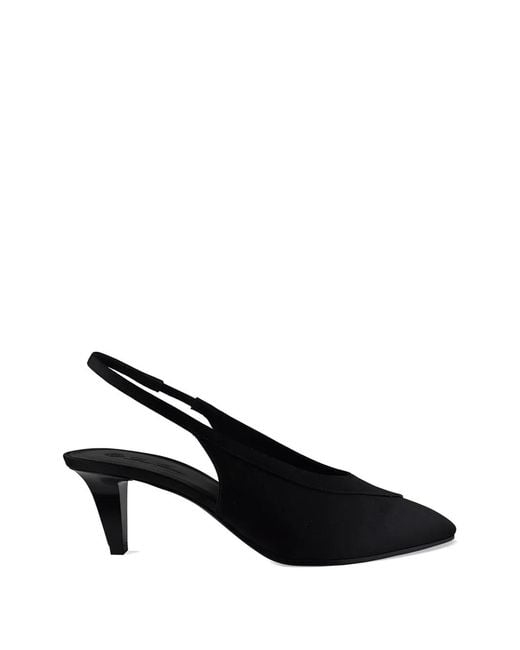 Loro Piana Black Pointed-Toe Pumps