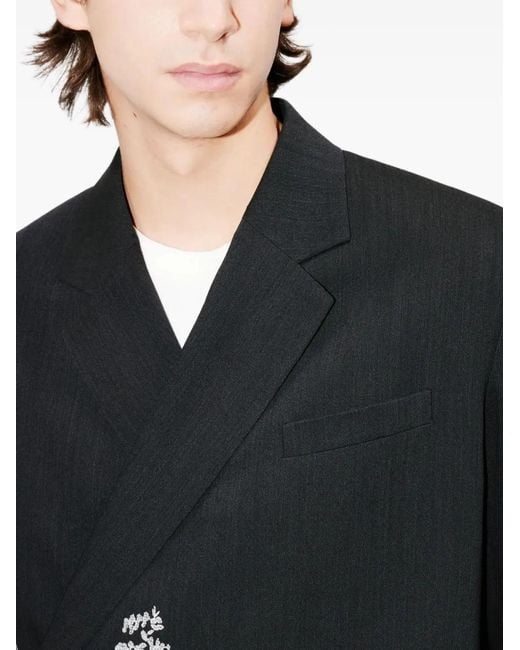 Blazer Con Botones KENZO de hombre de color Black