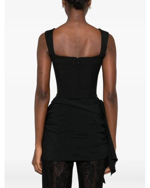 Haut Bustier En Laine GIUSEPPE DI MORABITO en coloris Black