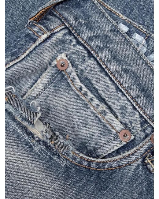 Visvim Blue Social Sculpture 01 Distressed Jeans for men