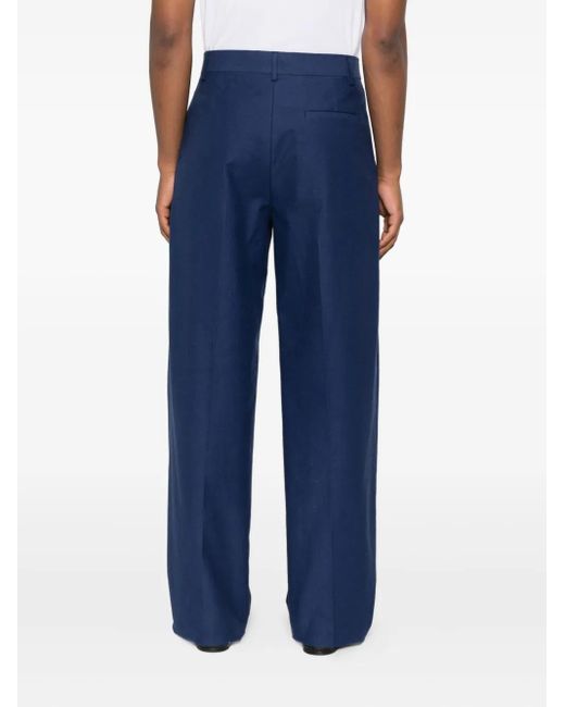 Pantalon En Coton Moschino pour homme en coloris Blue
