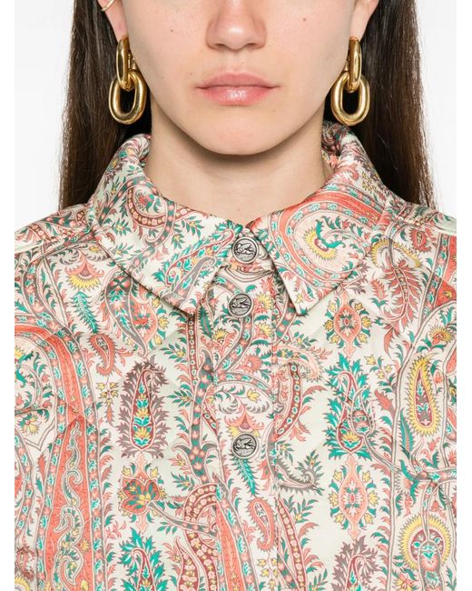 Etro Natural Polyester Jacket