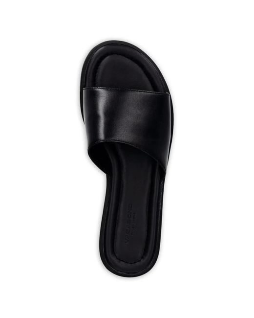 Vagabond White Zaida Leather Sandals