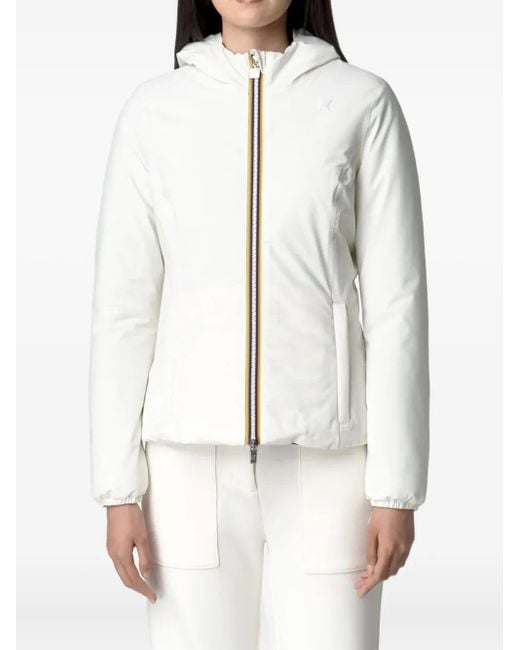 K-Way White Light Jackets