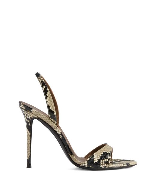 Giuseppe Zanotti Metallic Lilibeth Sling-Back Sandals