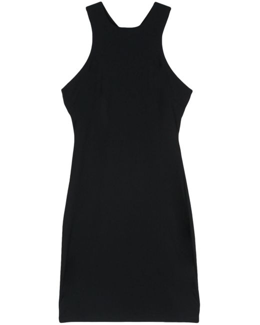 Patrizia Pepe Black Cut-out Detail Sleeveless Dress