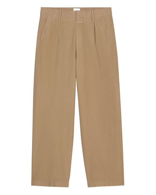 Closed Blomberg Broek in het Natural voor heren