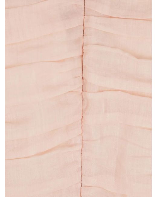 Top Con Ruches di Chloé in Pink