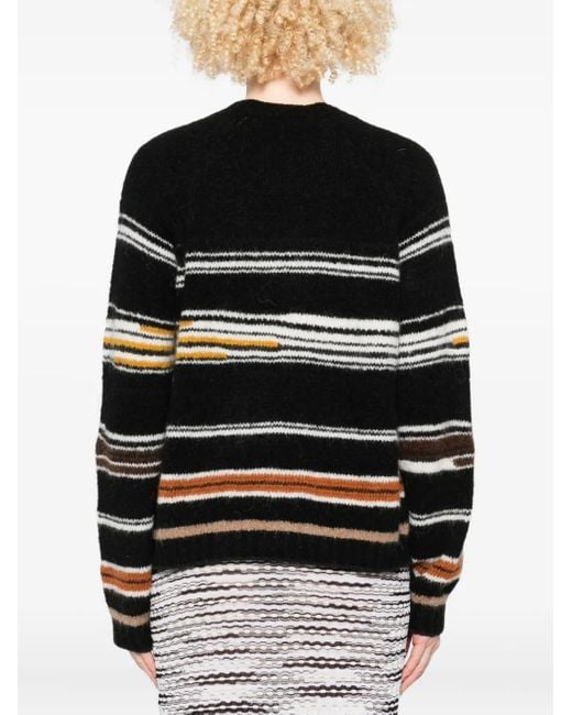 Maglione A Righe di Missoni in Black