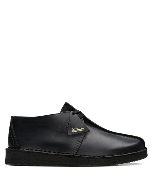 Clarks Black Desert Trek Lace-Up Boat Shoes for men