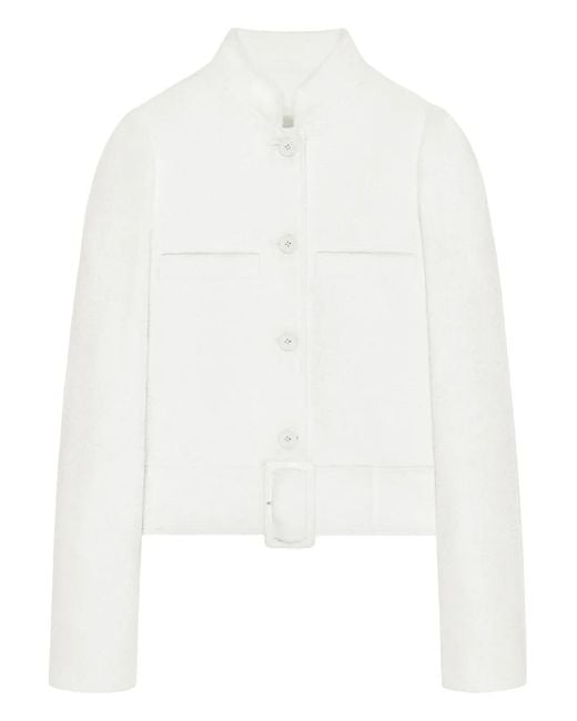 Courreges White Buckle Jacket