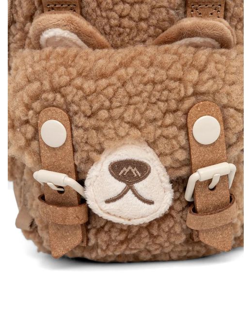 Borsa A Tracolla Macaroon Tiny Mini di Doughnut in Natural