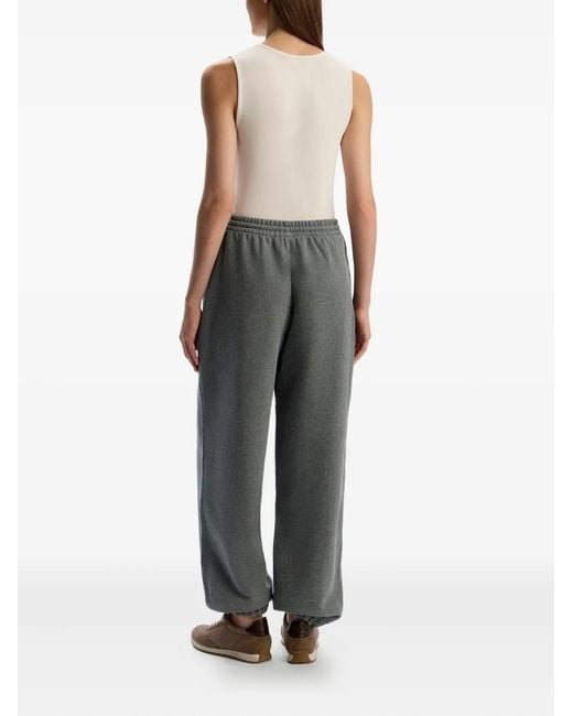 12 STOREEZ Gray Drawstring Track Pants