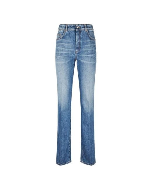 Vaqueros Con Abertura Sportmax de color Blue