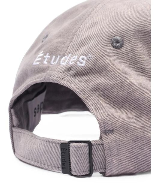 Etudes Studio Gray Booster Patch Baseball Cap