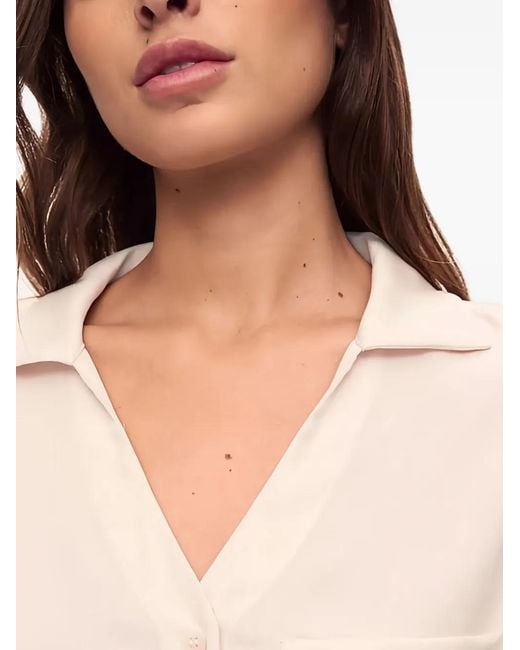Eberjey Natural Pocket Woven Top