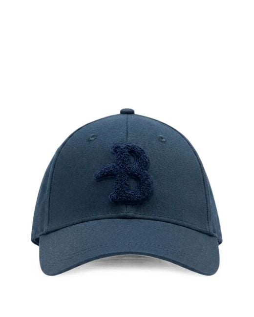 Ballantyne Blue Logo-Patch Baseball Cap for men