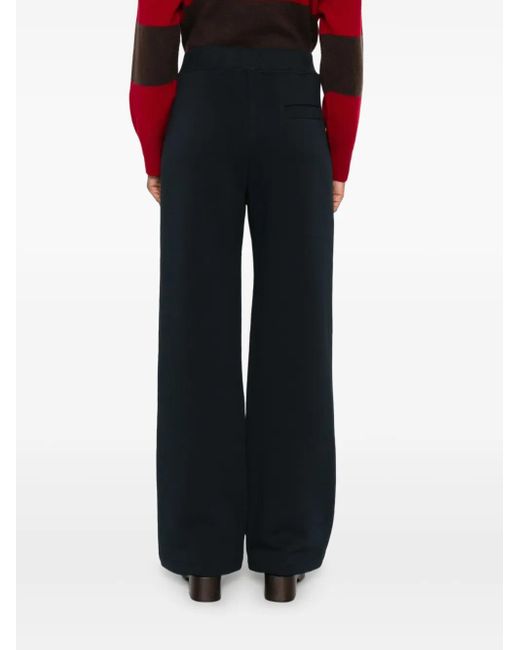 Max Mara Geribbelde Broek in het Black
