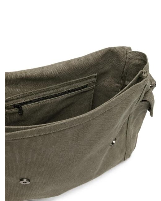 A.P.C. Green Sac Porté Épaule À Logo Imprimé for men