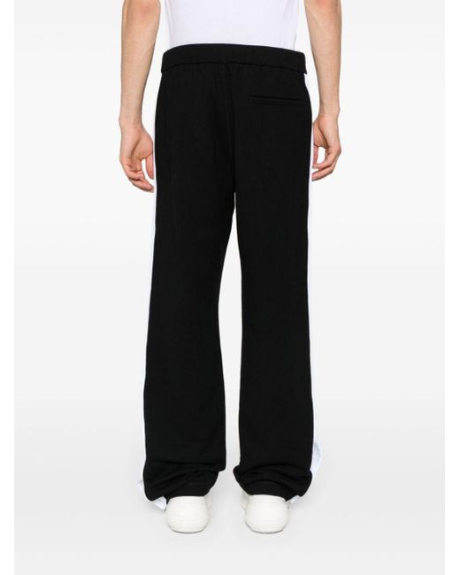 Pantalones de chándal Burbs con franja del logo DSquared² de hombre de color Black