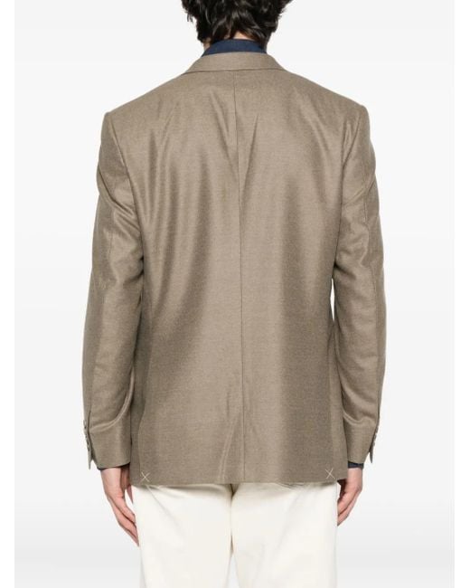メンズ Canali ボタン ジャケット Brown