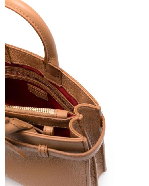Lancel Brown Mini Handtasche