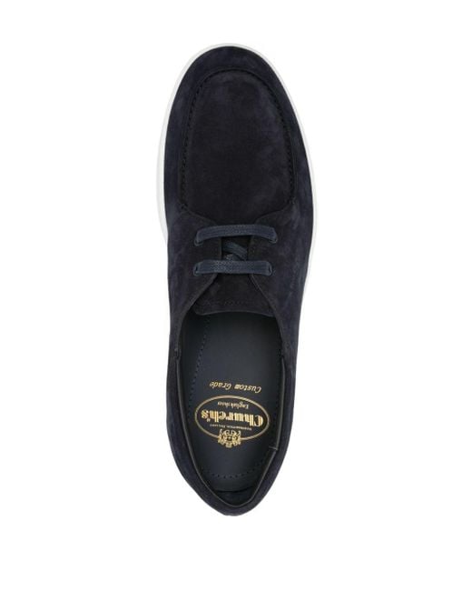 Church's Black Longsight 2 Suede Derby Shoes for men
