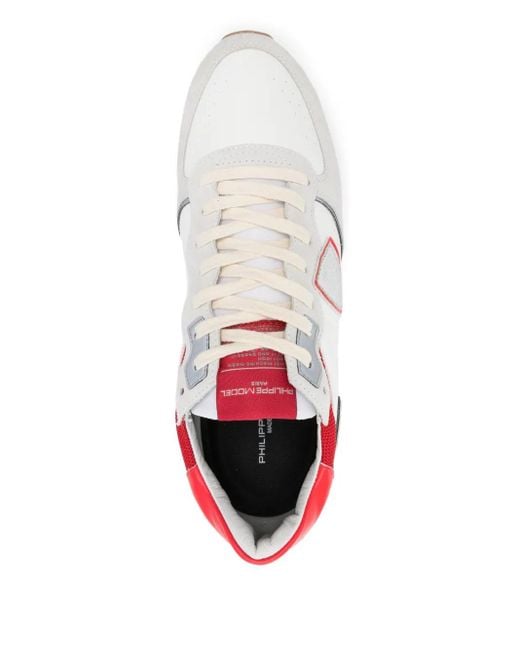 Philippe Model White Tropez Haute Sneakers for men