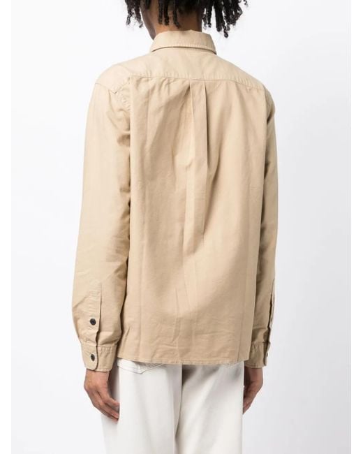 Polo Ralph Lauren Natural Long-sleeve Zipped Shirt for men