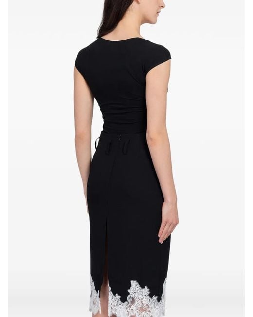 Beaufille Black Baes Cutout Bodysuit