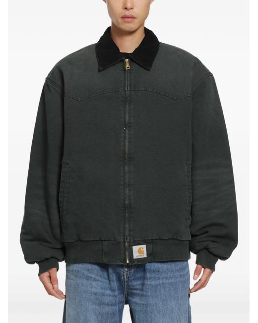 Carhartt Gray Og Santa Fe Jacket for men