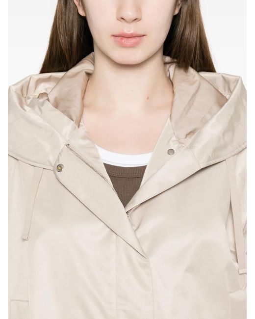 DUNO White Hooded Jacket