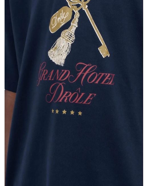 Camiseta con llave estampada sunflower de hombre de color Blue