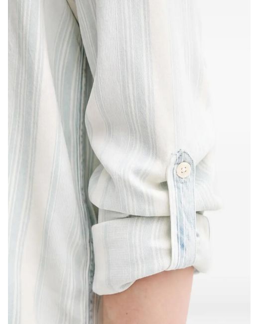 Levi's Gray Doreen Hemd Mit Logo-Patch